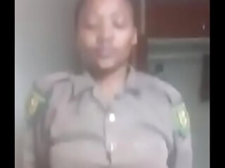 African Police fuck